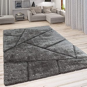Grey Rug for Living Room 4x6 ft