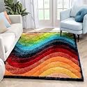 3D Shaggy Fur Rug Soft Fluffy Thick