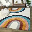 Modern Soft 3D Shaggy Fur Carpets for