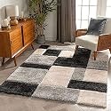 Modern Soft 3D Shaggy Fur Carpets for
