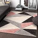 HI-Homes Modern Soft 3D Shaggy Fur Rectangular