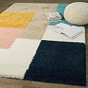 Modern Soft 3D Shaggy Fur Carpets for