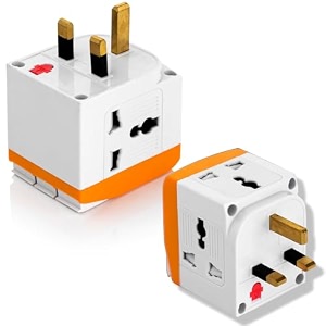 hi-plasst 10pc uk multiplug type-g flat pin plug 13-a universal 3pin multi-plug socket plug converter with individual switch travel power adapter amp surge protector for uk hongkong london ireland