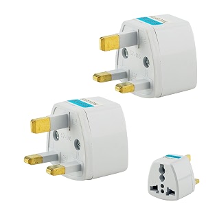 hi-plasst 2pcs uklondong-type power converter universal travel adapter type-g plug adapter for indian pins for england dubai hong kong ireland wales scotland perfect for laptop camera