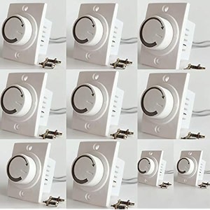 hi plasst pins n plugs pack of 10 non-modular socket dimmer 2m socket type electronic fan regulator  old dimmer type ceiling regulators for fan for home amp offices lb  5  47cm white