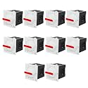 Hi-Plasst Socket Redex (Pack of 10) 2M Socket Type Electronic Fan Regulator, 5-Step, Modular Step Type Regulators for Fan For Home &amp; Offices (L*B = 5 * 4.7cm) Capacitor Based