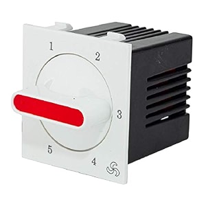 hi-plasst socket redex pack of 1 2m socket type electronic fan regulator 5-step modular step type regulators for fan for home amp offices lb  5  47cm capacitor based