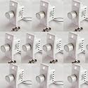Hi-PLASST (Pack of 10) Non-Modular 1M Electronic Fan Regulator – Old Style Dimmer Type Rotary Switch | Ceiling Fan Speed Controller for Home, Office & Commercial Use