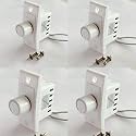 Hi-PLASST (Pack of 4) Non-Modular 1M Switch Dimmer Type Electronic Fan Regulator // Old Dimmer Type Ceiling Regulators for Fan for Home &amp; Offices (L*B = 5 * 2.4cm)