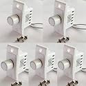 Hi-PLASST (Pack of 5) Non-Modular 1M Switch Dimmer Type Electronic Fan Regulator // Old Dimmer Type Ceiling Regulators for Fan for Home &amp; Offices (L*B = 5 * 2.4cm)