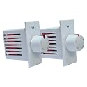 Hi-Plasst Switch Indicator (Pack of 2) 1M 5-Step, Modular Step Type Regulators for Fan For Home & Offices Socket Type Electronic Fan Regulator, (L*B = 5 * 4.7cm) Capacitor Based