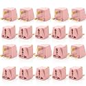 Hi-Plasst (20pcs Pack) India to UK Plug Adapter // Type-G Plug Adapter - UK Converter for Indian Plug for Dubai, Singapore, Hong Kong, Malaysia - Compact UK Travel Adapter