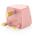Hi-Plasst (1pc Pack) India to UK Plug Adapter // Type-G Plug Adapter - UK Converter for Indian Plug for Dubai, Singapore, Hong Kong, Malaysia - Compact UK Travel Adapter