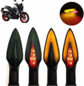 HI-TECH ACCESSORIES Front, Rear LED Indicator Light for Universal For Bike Universal For Bike