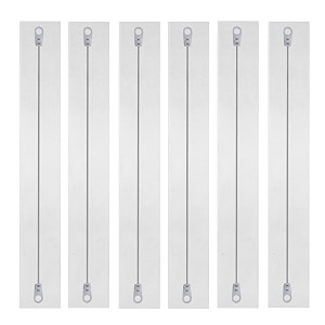 sealing machine replacement elements set of 6 flat elements with teflon cloth - 12 inch