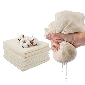 hian muslin cotton cloth for kitchen amp cooking  food grade straining cloth for paneer cheese making steaming idli momos roti wrapping filtering amp draining fabric 5 meter  37x185 inch