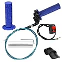 HIAORS Mini Bike Throttle Assembly Compatible with Coleman CT200U BT200X CT200U-EX, 7/8 Twist Throttle Cable Handle Grips Kit for Dirt Pit Bike Motorcycle Baja MB200 MB165 196cc 212cc Minibike Parts