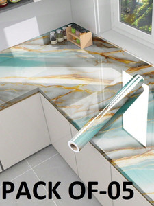 hias 60 cm x 200 cm waterproof decorative foils wallpaper multicolor pack of 5