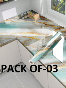 hias 60 cm x 200 cm waterproof decorative foils wallpaper multicolor pack of 3