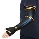 Hiball Lymphedema Medical Compression Arm Sleeve with Gauntlet, 20-30 mmHg