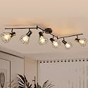 HiBay 6-Light Track Lighting, Directional Rotatable Ceiling Light Fixture