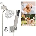 Hibbent cUPC Certified All Metal Dog Sprayer Attachment Set, Brushed Nickel