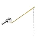 Hibbent Metal Front Mount Toilet Handle Replacement Kit, Chrome