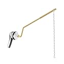 Hibbent Metal Side Mount Toilet Handle Replacement Kit, Chrome
