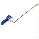 Hibbent Universal Metal Front Mount Toilet Handle Replacement Kit, Blue