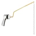 Hibbent Universal Metal Side Mount Toilet Handle Replacement Kit, Chrome