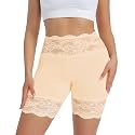 Hibluco Slip Shorts For Under Dresses Anti Chafing Boyshort Women Underwear