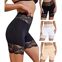 Hibluco Slip Shorts For Under Dresses Anti Chafing Boyshort Women Underwear