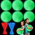 Hiboom 108 Pcs 10 Inch Glow in The Dark Kickballs Dodgeballs Set