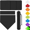 Hiboom 5 Pcs Baseball Bases Home Plate Rubber