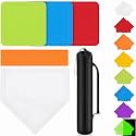 Hiboom 5 Pcs Baseball Bases Home Plate Rubber