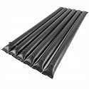 Hiboom 6 Pcs 10 ft Pool Cover Water Bags Black Water Tube Thickened 0.7mm