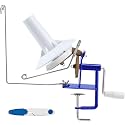 Hiboom Large Yarn Winder 10-16 Oz Hand Operated Cake Spinner,Blue