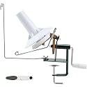 Hiboom Large Yarn Winder 10-16 Oz Hand Operated Cake Spinner,Dark Green