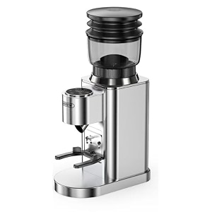 hibrew automatic coffee grinder with 48 customizable grind settings g7 white