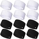 Hicarer 12 Pcs Chef Hat for Women Men Adjustable Sushi Beanie