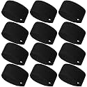 Hicarer 12 Pcs Chef Hat for Women Men Adjustable Sushi Beanie