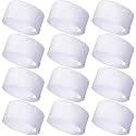 Hicarer 12 Pcs Chef Hat for Women Men Adjustable Sushi Beanie