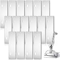 Hicarer 16 Pack 6" Stainless Steel Grill Scraper Blades for BBQ Grill Clean