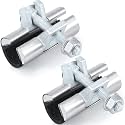 Hicarer 2 Pack 1/2 Inch Pipe Repair Clamp, 3” Long, Single Bolt