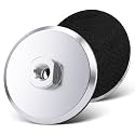 Hicarer 2 Pcs 4 Inch Heavy Duty Aluminum Backer Pad 5/8-11 Thread