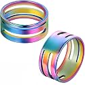 Hicarer 2 Pieces Opening Tools Jump Ring for Jewelry Making, Dazzling Color