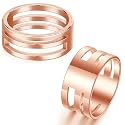 Hicarer 2 Pieces Opening Tools Jump Ring for Jewelry Making, Rose Gold