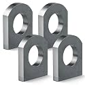 Hicarer 4 Pcs Weld on Shackle Clevis Mounts, 3/8" Thick Heavy Duty Steel
