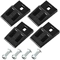8 Pack Auger Cutting Edge, Square Hole Teeth for 3 Point Post Hole Digger
