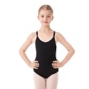 HiDance Ballet Leotards,Cotton Camisole Ballet Leotards for Girls/Toddlers/Kids,Double Strap Gymnastics and Ballet Dancewear